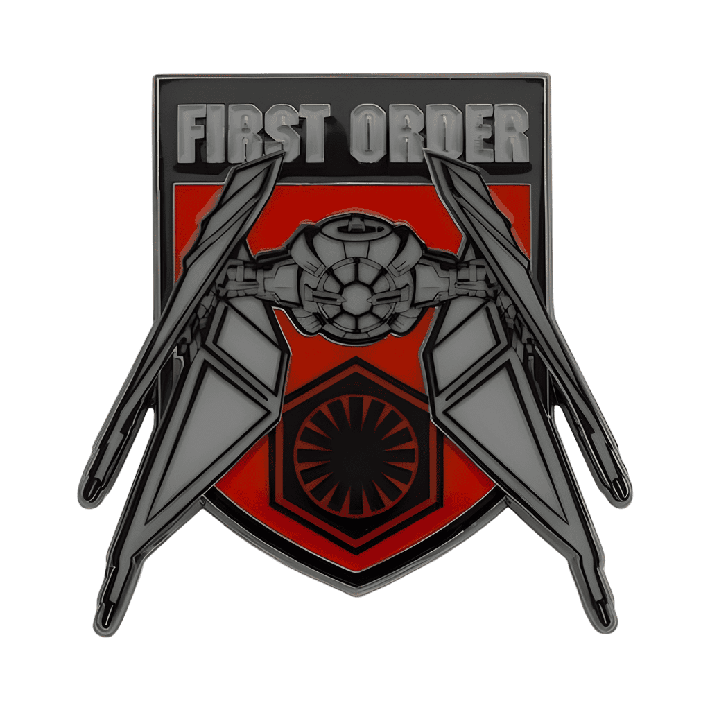 Kylo Ren TIE Fighter Disney pin