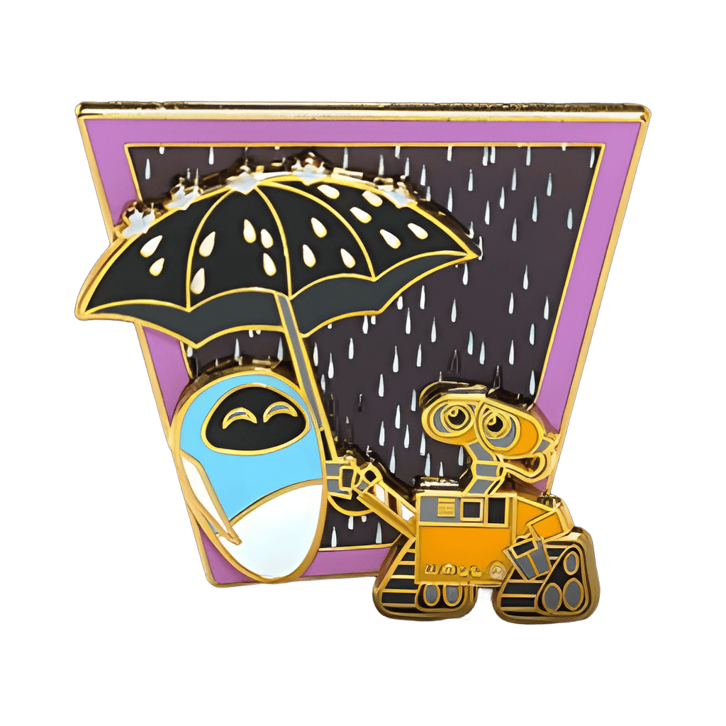 Wall-E and Eve Disney pin
