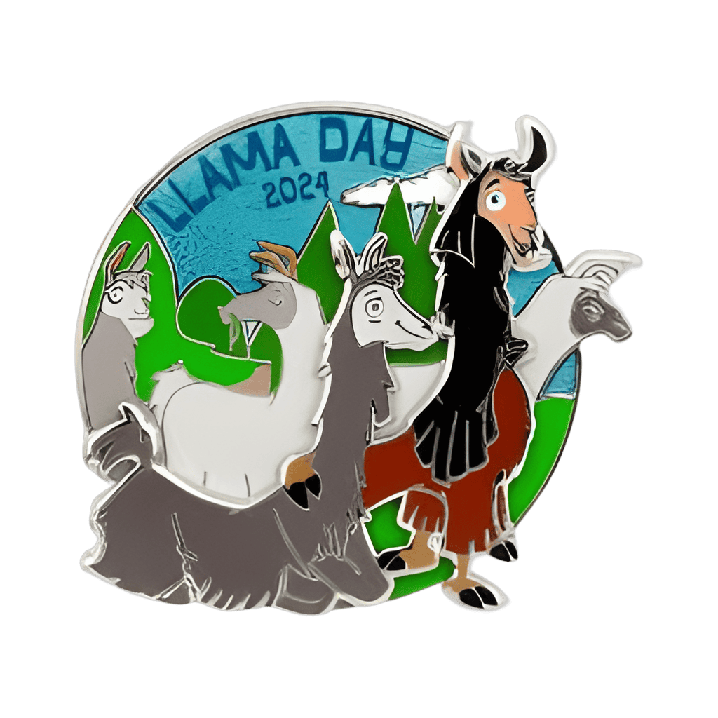 Llama Day 2024 Disney pin
