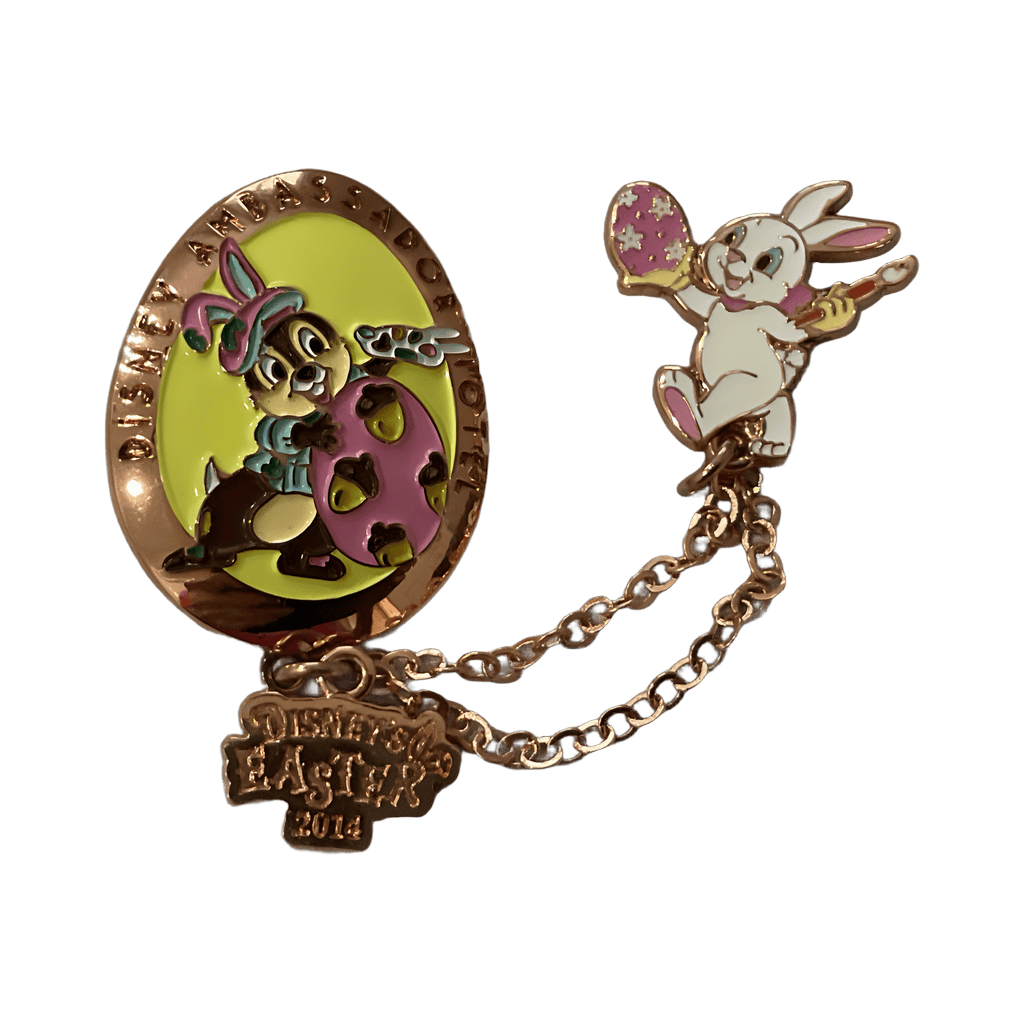 Chip Chained Egg Disney pin