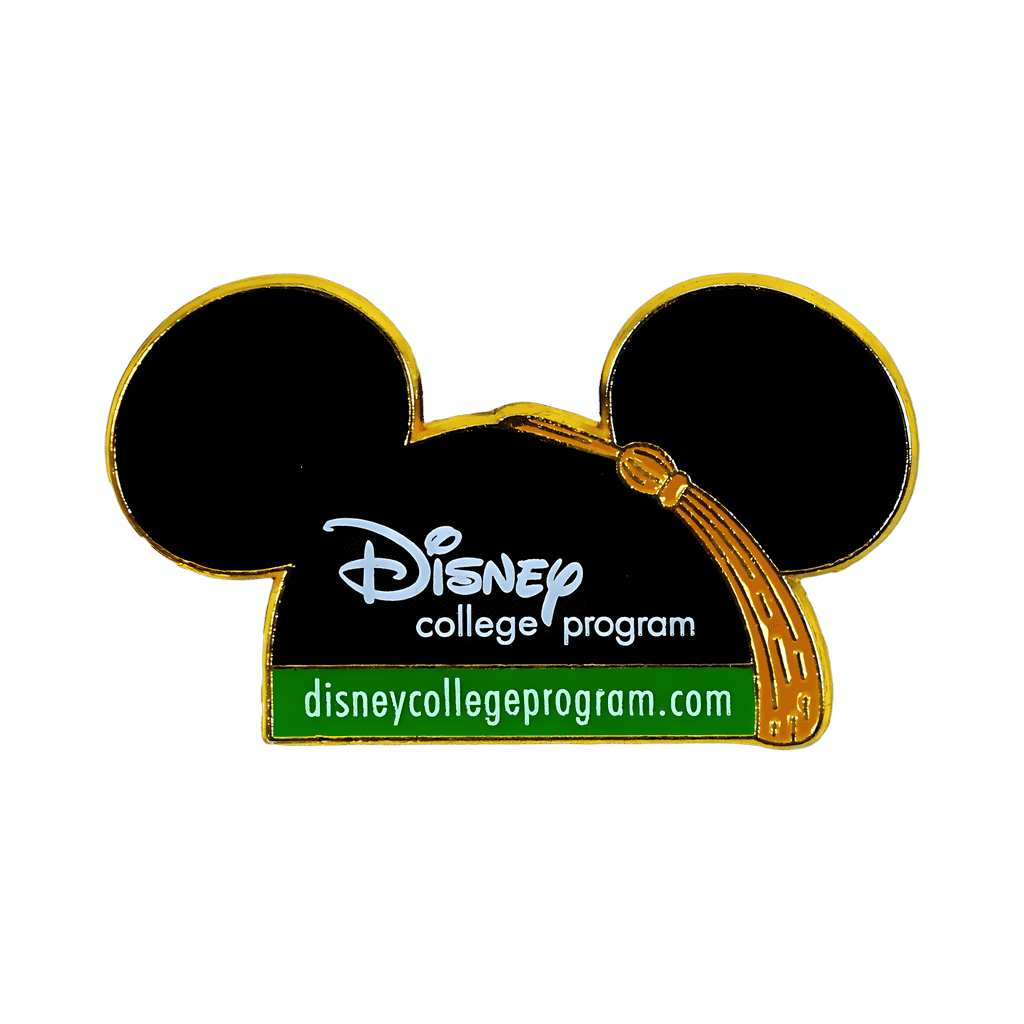 Black Graduate Ear Hat Disney pin