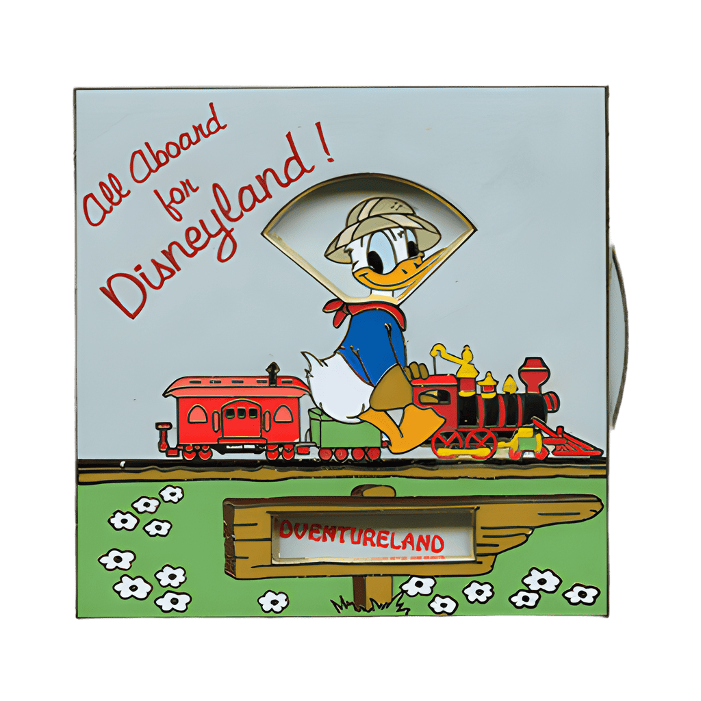 All Aboard for Disneyland Spinner Disney pin