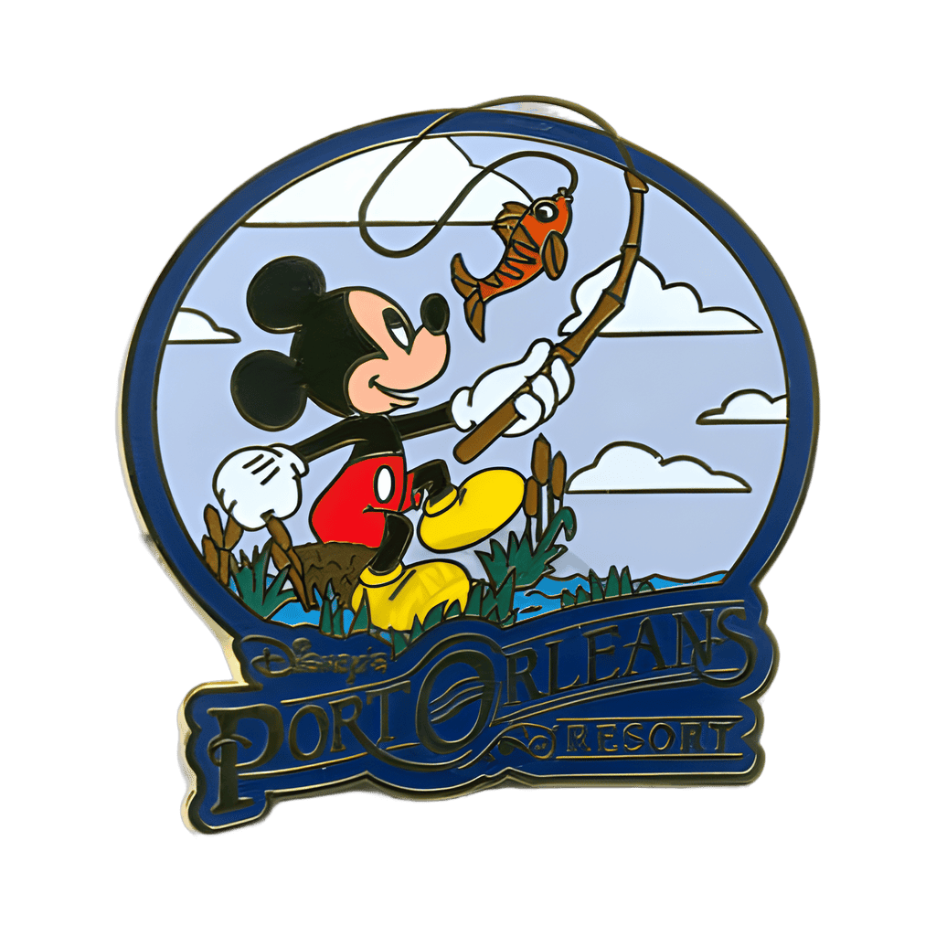 Mickey Mouse Fishing Disney pin