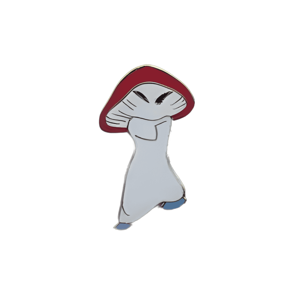 Fantasia Mushrooms Set - Mushroom Walking Straight Disney pin