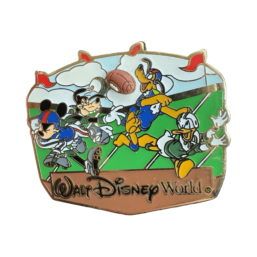 FAB 4 Football - Super Sunday 2003 Disney pin