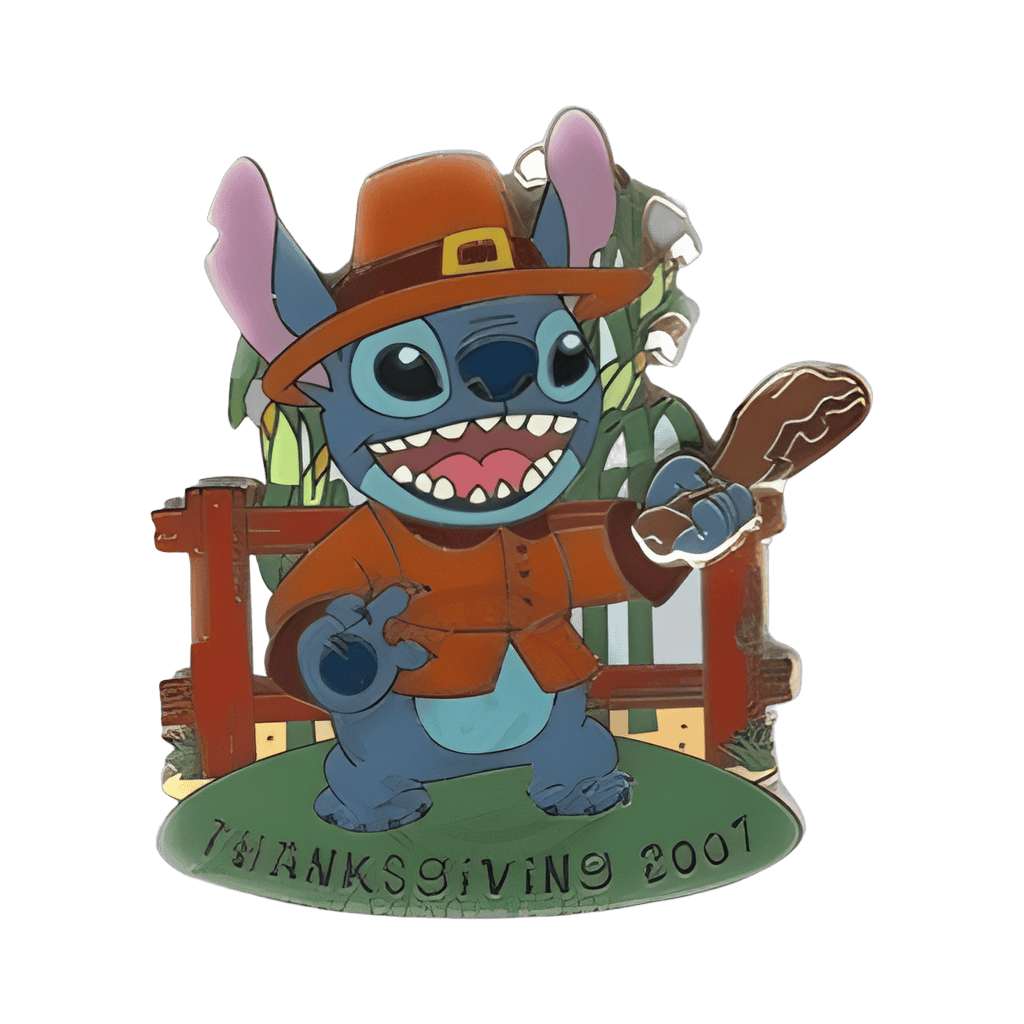 Stitch - Thanksgiving 2007 Disney pin
