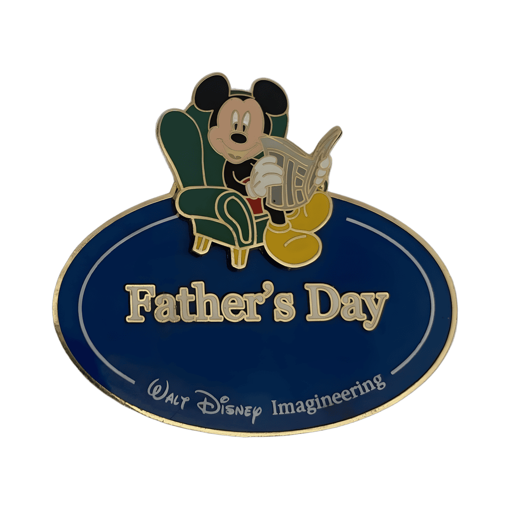 Name Tag Holidays 2009 - Mickey Armchair Disney pin