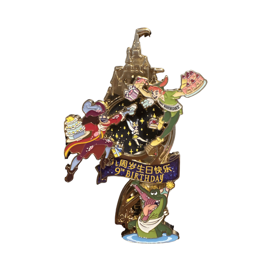 Peter Pan and Hook Disney pin
