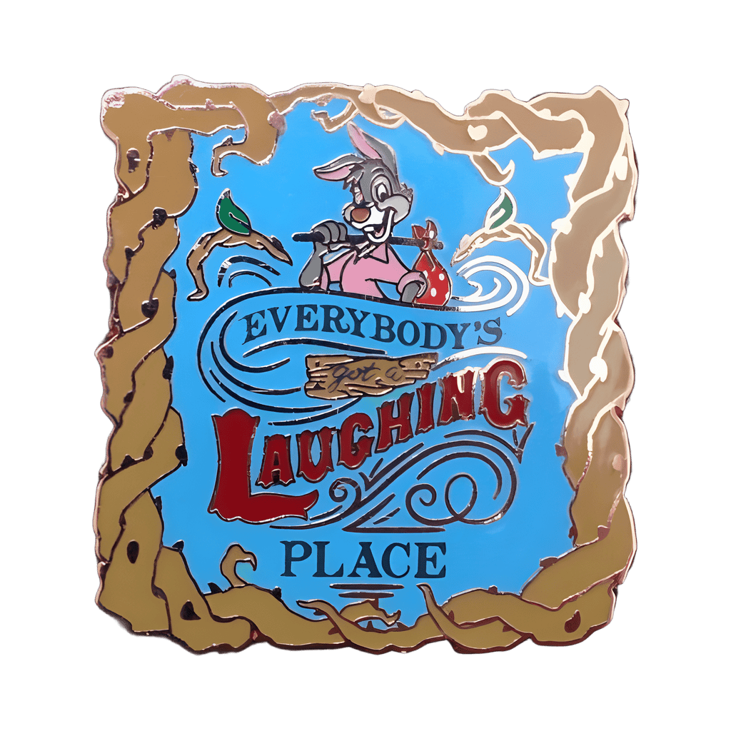 Splash Mountain - Br'er (Brer) Rabbit - Everybody's Got a Laughing Place Disney pin