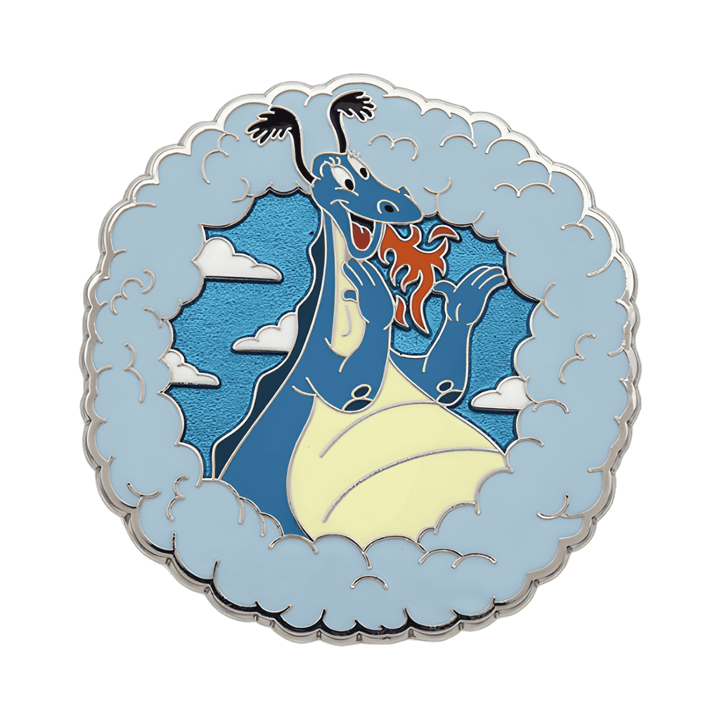 Reluctant Dragon Disney pin