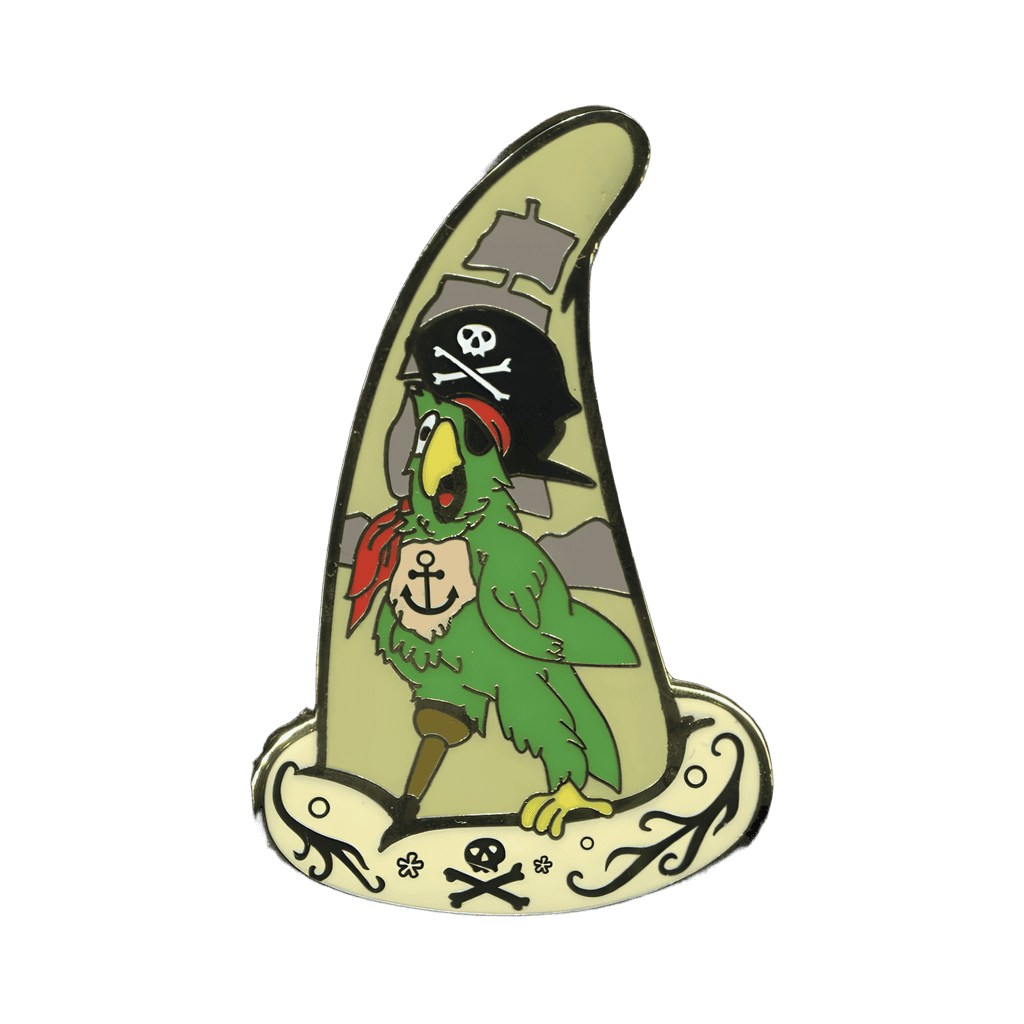 Peg Leg Pirate Parrot Disney pin