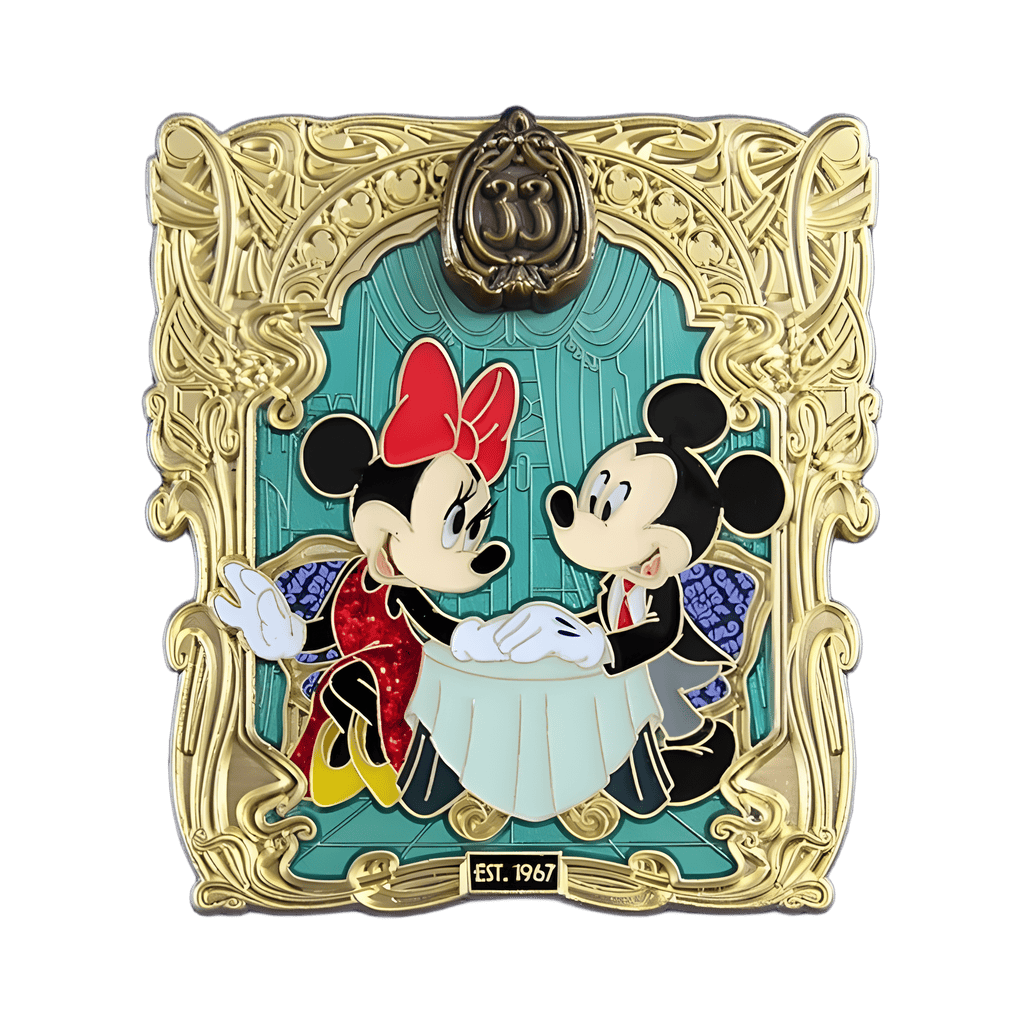 January - Mickey Mouse & Minnie Mouse Disney pin
