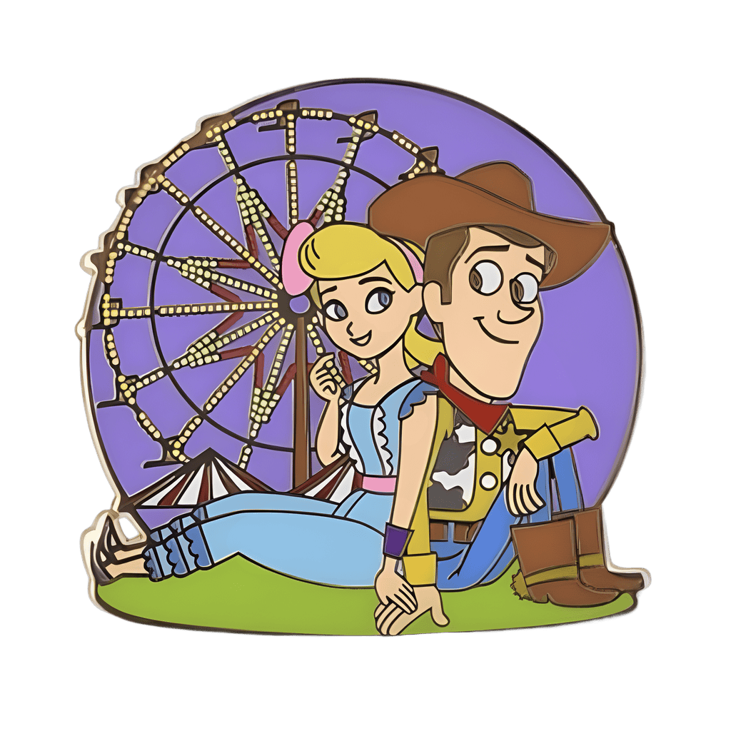 Woody and Bo Peep Ferris Wheel Disney pin