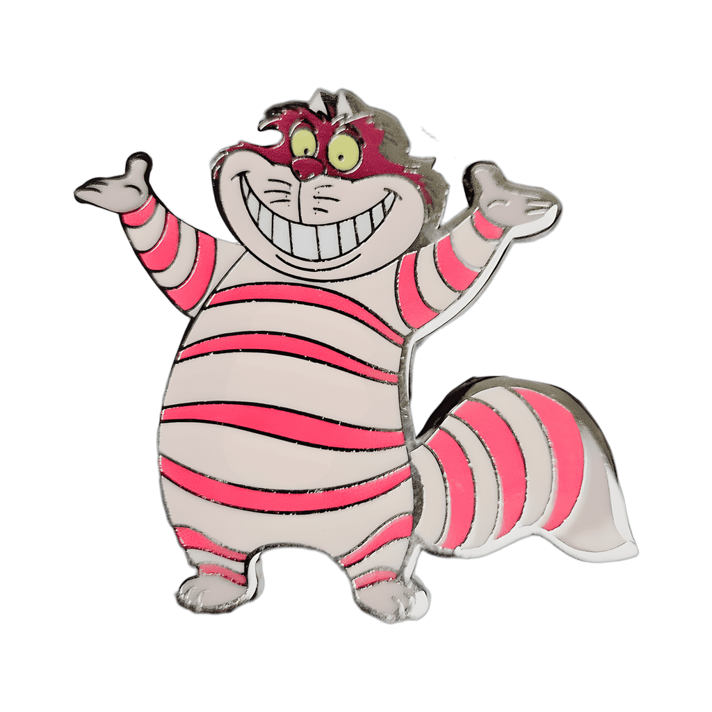 Cheshire Cat Standing with Arms Open Disney pin
