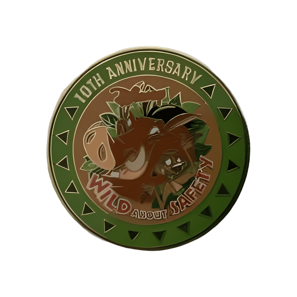 Timon & Pumbaa 10th Anniversary Disney pin