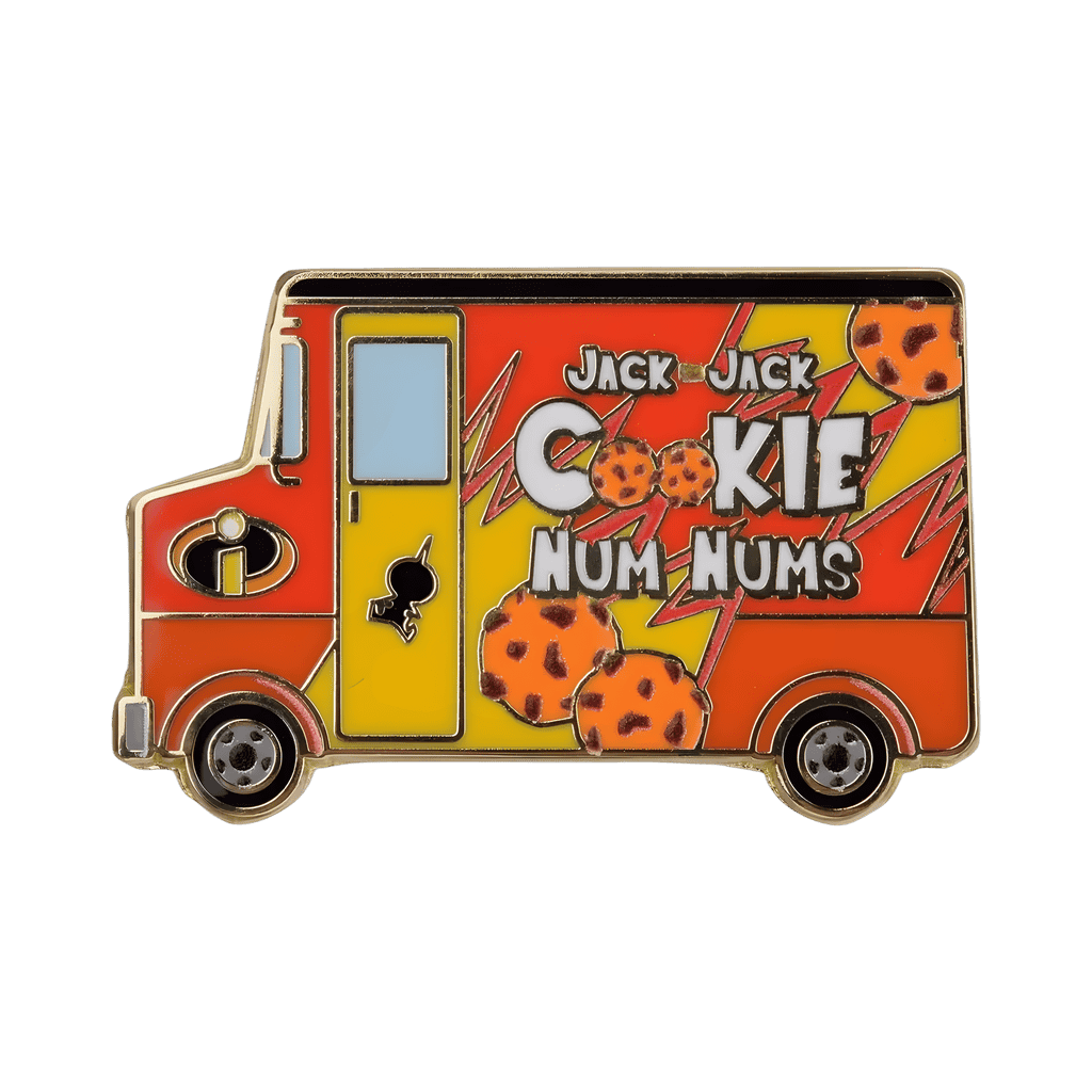 Jack-Jack Cookie Num Nums Truck Disney pin