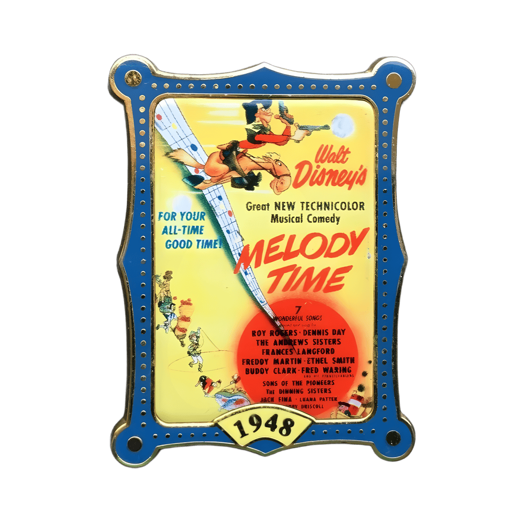 Melody Time Disney pin