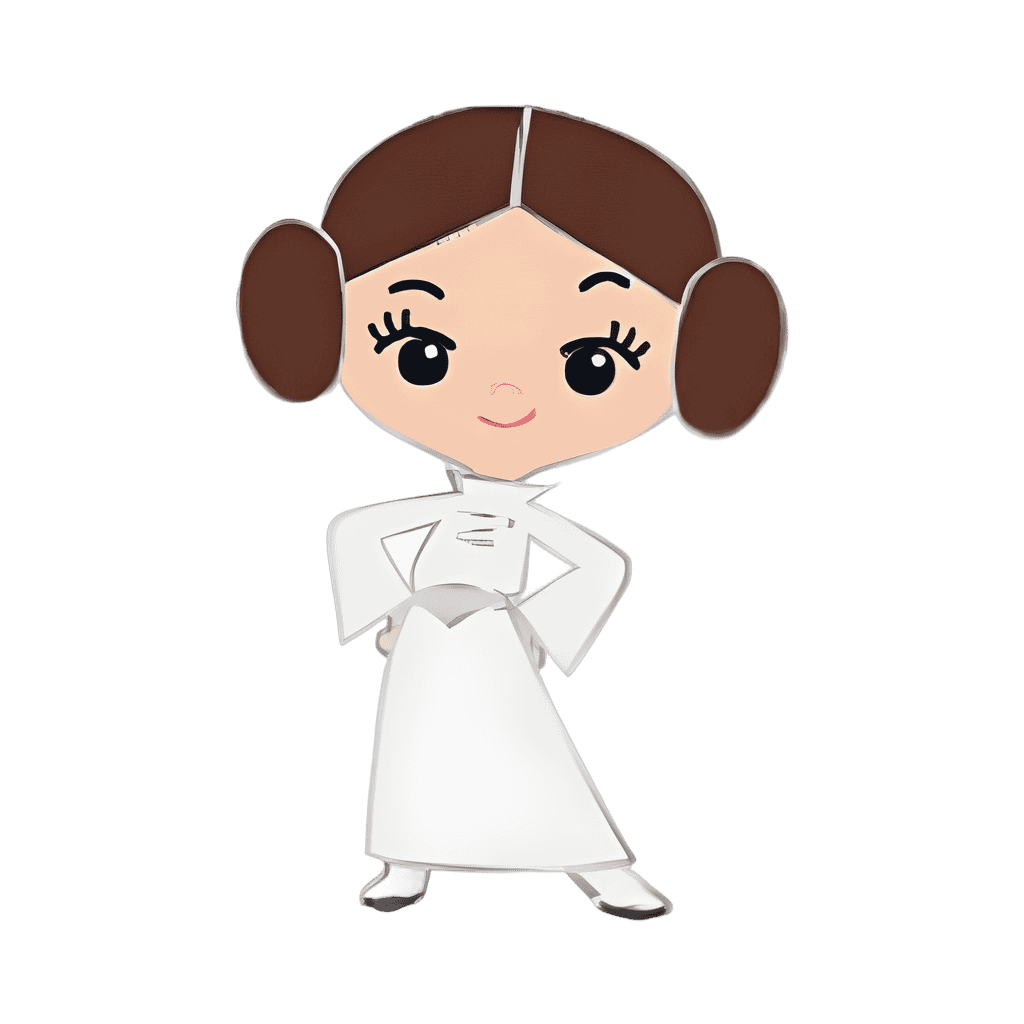 Leia Disney pin